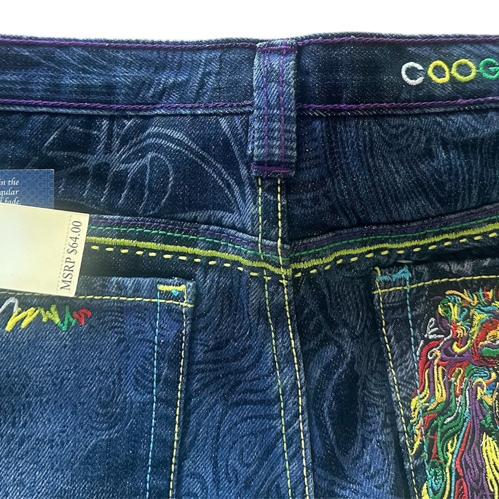 Colorful Kids Denim Shorts - Picture 3 of 4